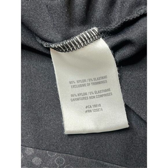 Lole Momentum UPF 50+ Black Split Flap Tank Sports Dress LARGE Activewear Casual - Picture 10 of 11